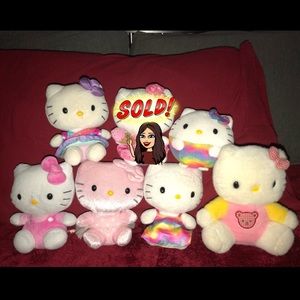 Hello kitty plush toys (read description)